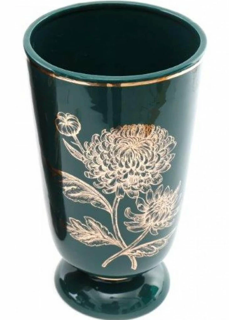 Temerity Jones Luxe Flower Vase In Teal 3 Temerity Jones Luxe Flower Vase In Teal