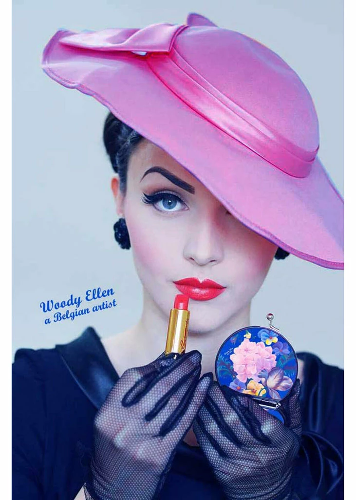 Woody Ellen Eden 50's Compact Mirror 4 Woody Ellen Eden 50's Compact Mirror - Image 2